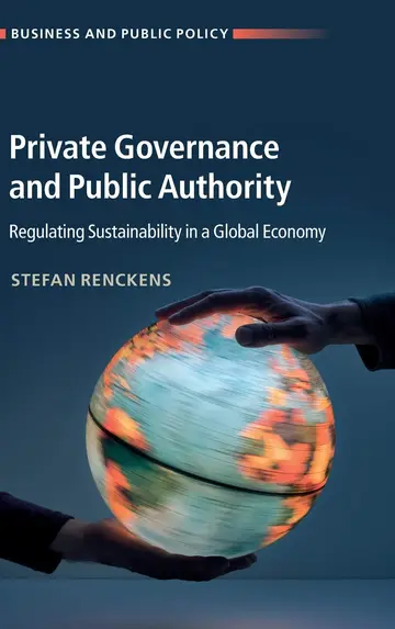 Cover of Private Governance and Public Authority