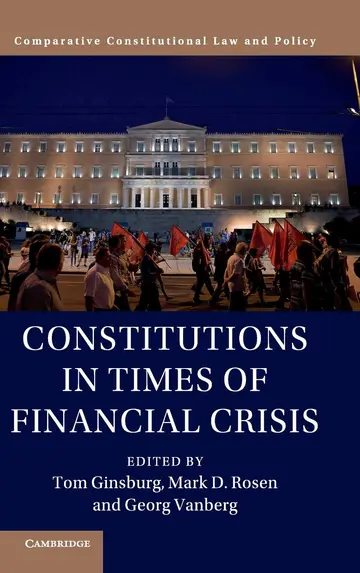 Cover of Constitutions in Times of Financial Crisis