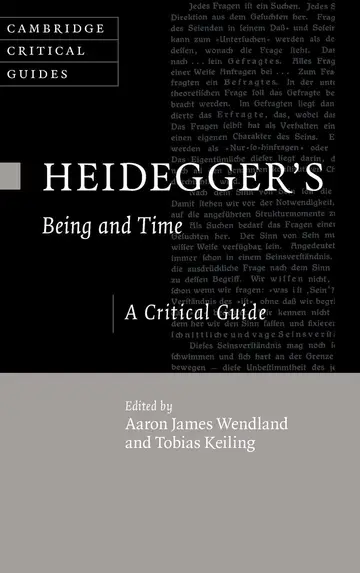 Cover of Heidegger's Being and Time