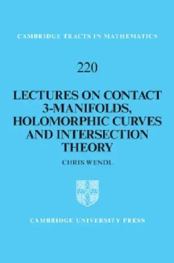 Cover of Lectures on Contact 3-Manifolds, Holomorphic Curves and Intersection Theory