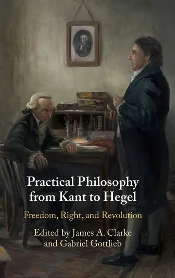 Cover of Practical Philosophy from Kant to Hegel