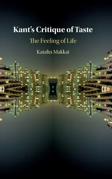Cover of Kant's Critique of Taste