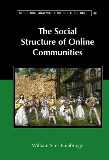 Cover of The Social Structure of Online Communities