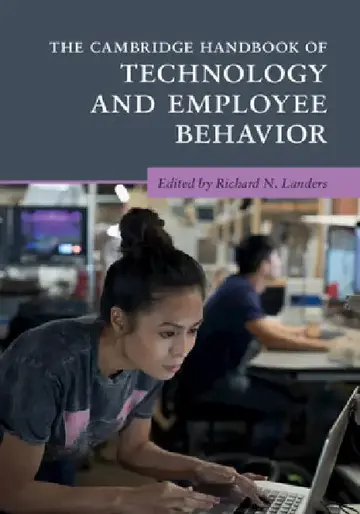 Cover of The Cambridge Handbook of Technology and Employee Behavior