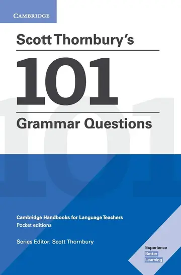 Cover of Scott Thornbury's 101 Grammar Questions Pocket Editions