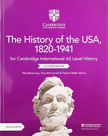 Cover of Cambridge International AS Level History