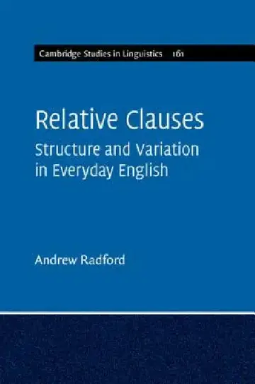 Cover of Relative Clauses