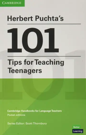 Cover of Herbert Puchta's 101 Tips for Teaching Teenagers Pocket Editions
