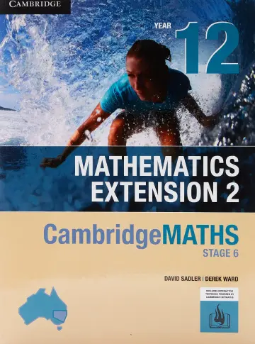 Cover of Cambridge Maths Stage 6 NSW Extension 2 Year 12