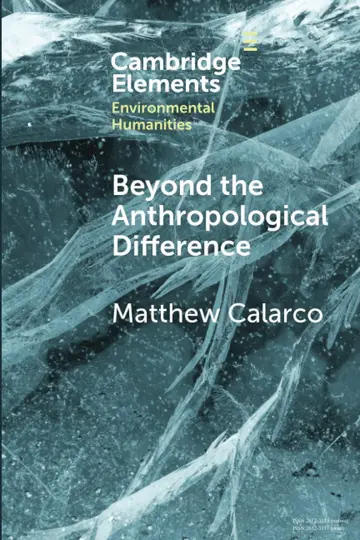 Cover of Beyond the Anthropological Difference