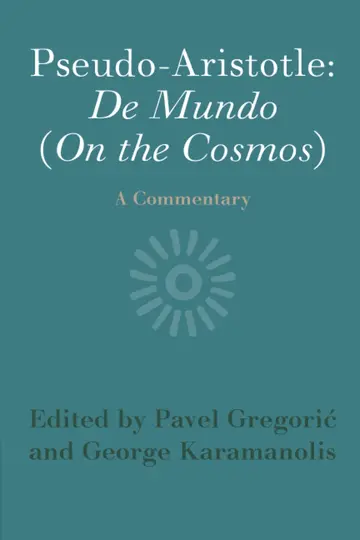 Cover of Pseudo-Aristotle