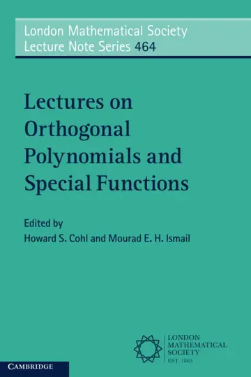 Cover of Lectures on Orthogonal Polynomials and Special Functions