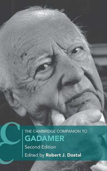 Cover of The Cambridge Companion to Gadamer