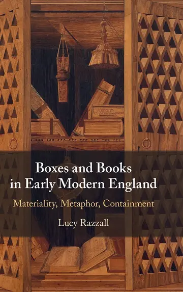 Cover of Boxes and Books in Early Modern England
