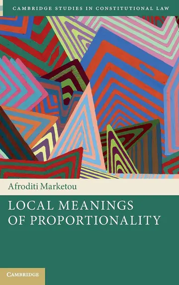 Cover of Local Meanings of Proportionality
