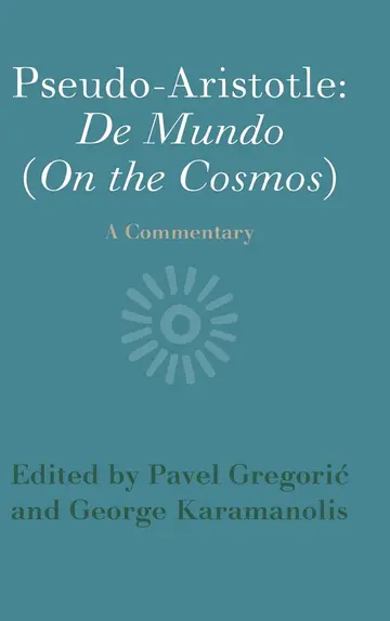 Cover of Pseudo-Aristotle
