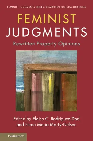 Cover of Feminist Judgments