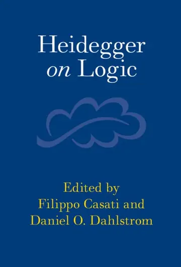 Cover of Heidegger on Logic