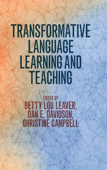 Cover of Transformative Language Learning and Teaching
