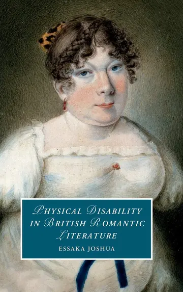 Cover of Physical Disability in British Romantic Literature
