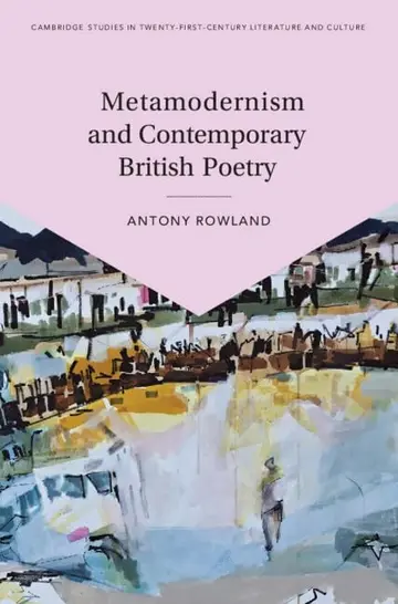 Cover of Metamodernism and Contemporary British Poetry