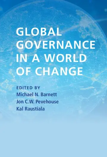 Cover of Global Governance in a World of Change