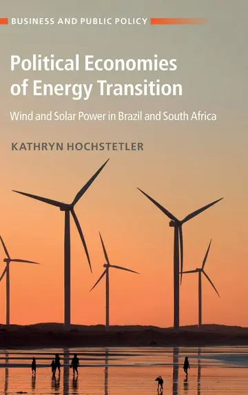 Cover of Political Economies of Energy Transition