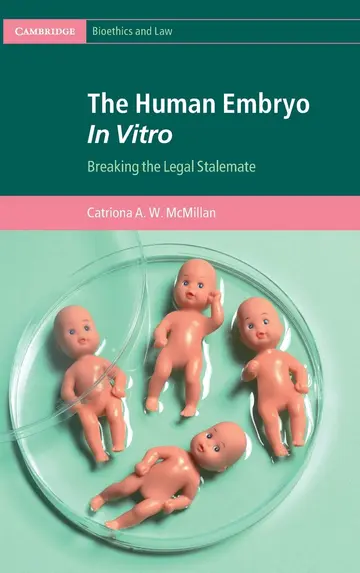 Cover of The Human Embryo in Vitro