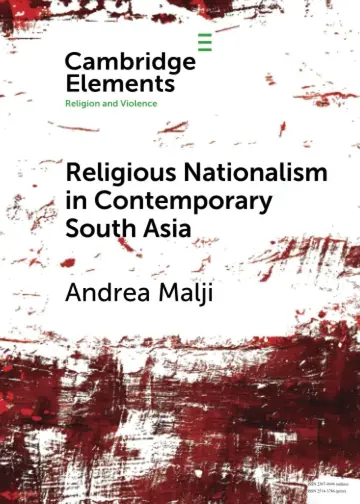 Cover of Religious Nationalism in Contemporary South Asia