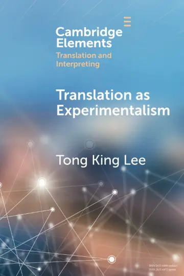 Cover of Translation as Experimentalism