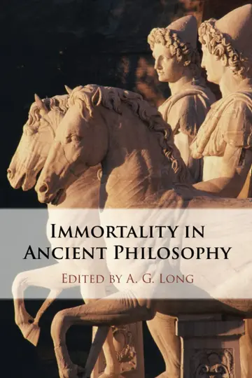 Cover of Immortality in Ancient Philosophy