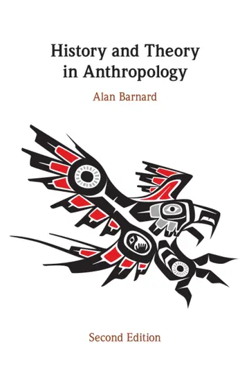Cover of History and Theory in Anthropology