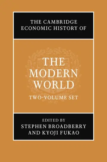 Cover of The Cambridge Economic History of the Modern World 2 Volume Hardback Set