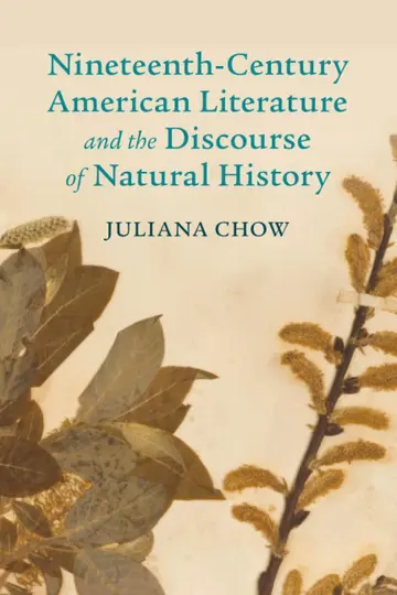 Cover of Nineteenth-Century American Literature and the Discourse of Natural History