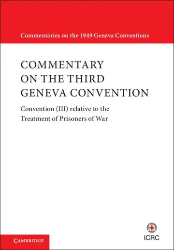Cover of Commentary on the Third Geneva Convention