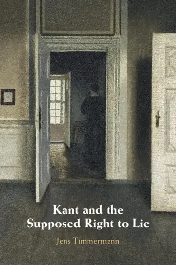 Cover of Kant and the Supposed Right to Lie