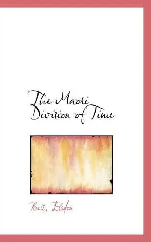 Cover of The Maori Division of Time