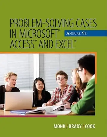 Cover of Problem-Solving Cases in Microsoft Access and Excel Annual