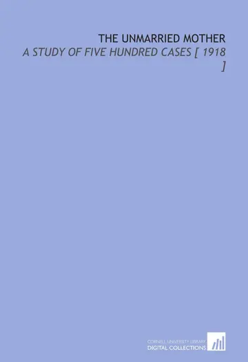 Cover of The Unmarried Mother
