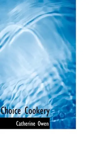 Cover of Choice Cookery