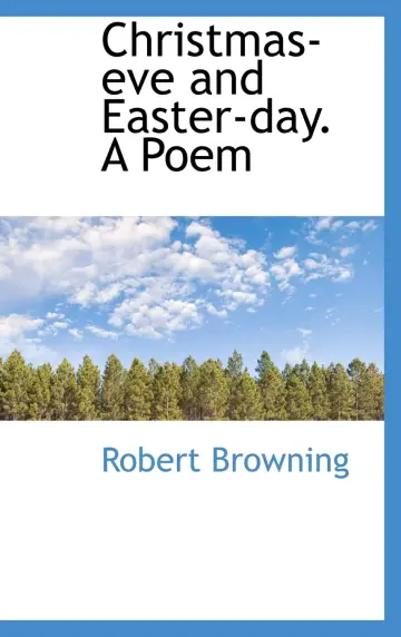 Cover of Christmas-eve and Easter-day. A Poem