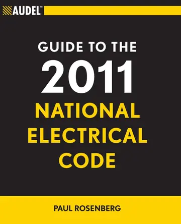 Cover of Guide to the 2011 National Electrical Code