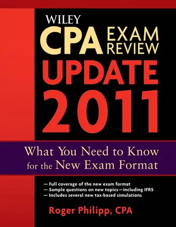 Cover of Wiley CPA Exam Review 2011 Update