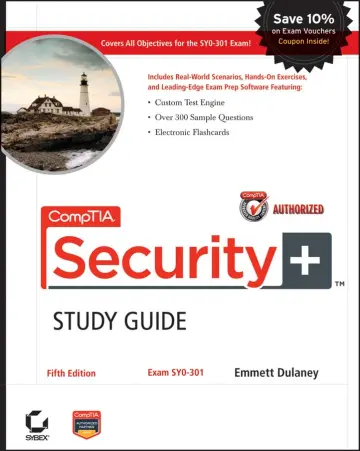 Cover of CompTIA Security+ Study Guide Authorized Courseware