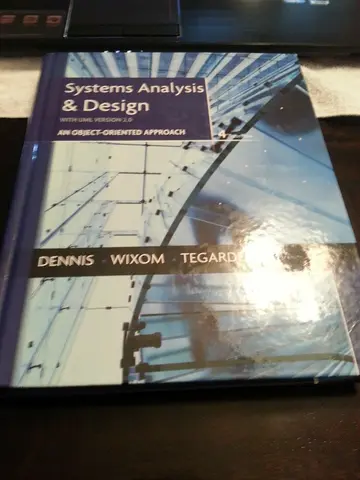 Cover of Systems Analysis and Design with UML