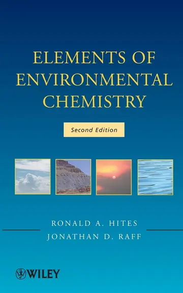 Cover of Elements of Environmental Chemistry