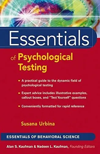 Cover of Essentials of Psychological Testing