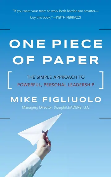 Cover of One Piece of Paper