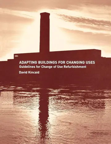 Cover of Adapting Buildings for Changing Uses
