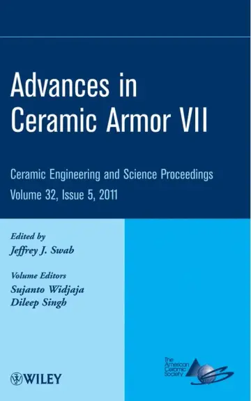 Cover of Advances in Ceramic Armor
